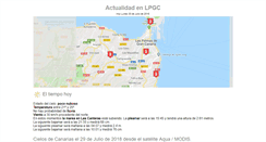 Desktop Screenshot of lpgc.es